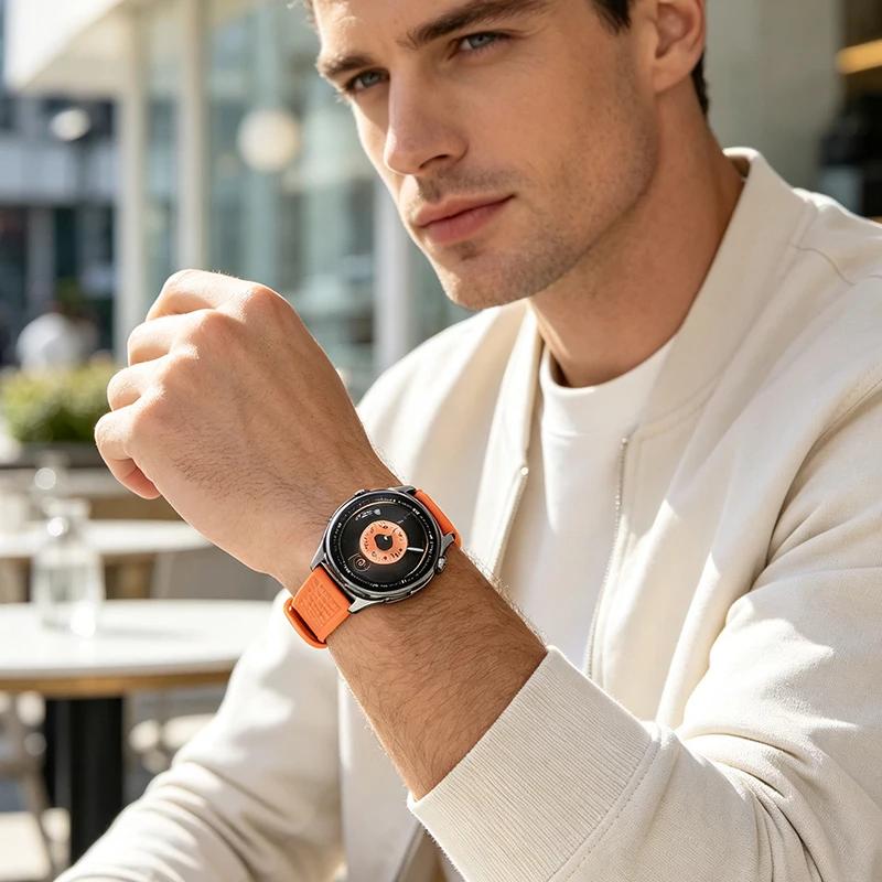 22mm 20mm Weiches Silikonarmband für Huawei Watch GT7 Pro/GT7/GT 6/5/4/3 46mm Sportarmband für Samsung Galaxy Watch 7 6 5 4/Active 3 2