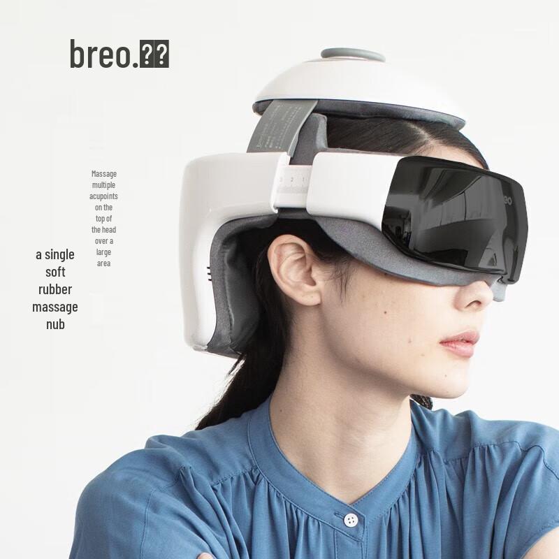 Breo iDream3S Head and Eye Massager Helmet