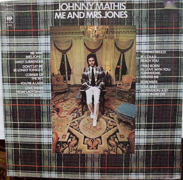

LP Record JOHNNY MATHIS - Me And Mrs. Jones 65443 CBS 1973 UK Pop Used