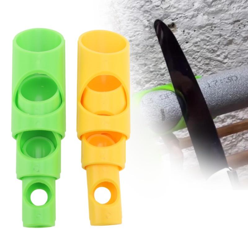 6PCS Foam Pipe Cutter Tool Plastic Pipe Insulation Cutting Guide Fixture Lagging Cutting Tool For Household Industrial