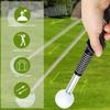 Retractable Golf Swing Training Aid Practice Stick,Indoor Outdoor Golf Assistant Practitioner, Golf Grip Trainer