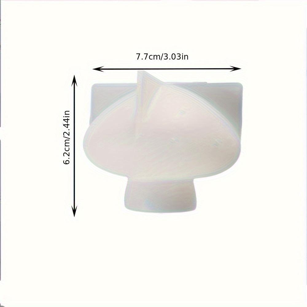3D Mushroom Resin Molds Desktop Ornaments Mold Mushroom Shaped Epoxy Resin Casting Mold for DIY Crafts Soap Home Decor