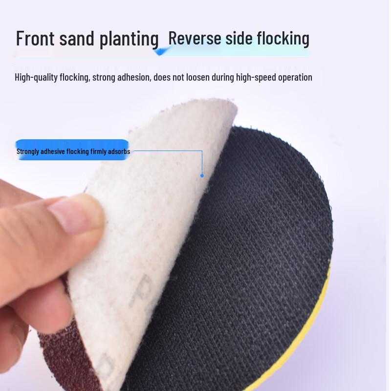 Flocked Sanding Discs for Angle Grinders