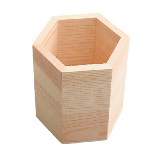 Wooden Pen Holder Large Capacity Desk Organizer for Pens Erasers Crayons Rulers Markers Multi-Specification Storage Box for Office School Home