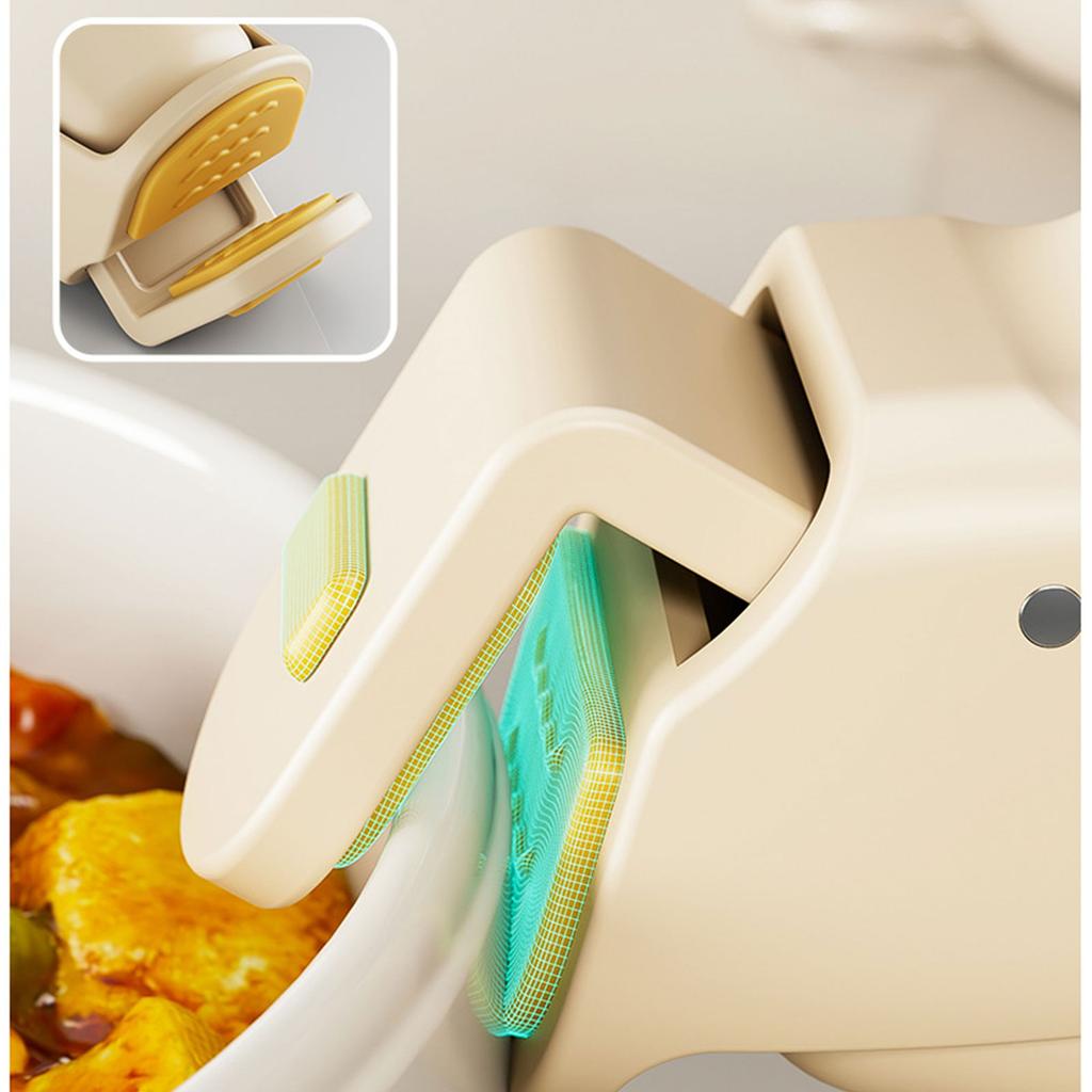 Durable Scalding Proof Kitchen Tool High Temperatures Safe Tongs For Secure Gripping Hot Pot Pan And Food Container