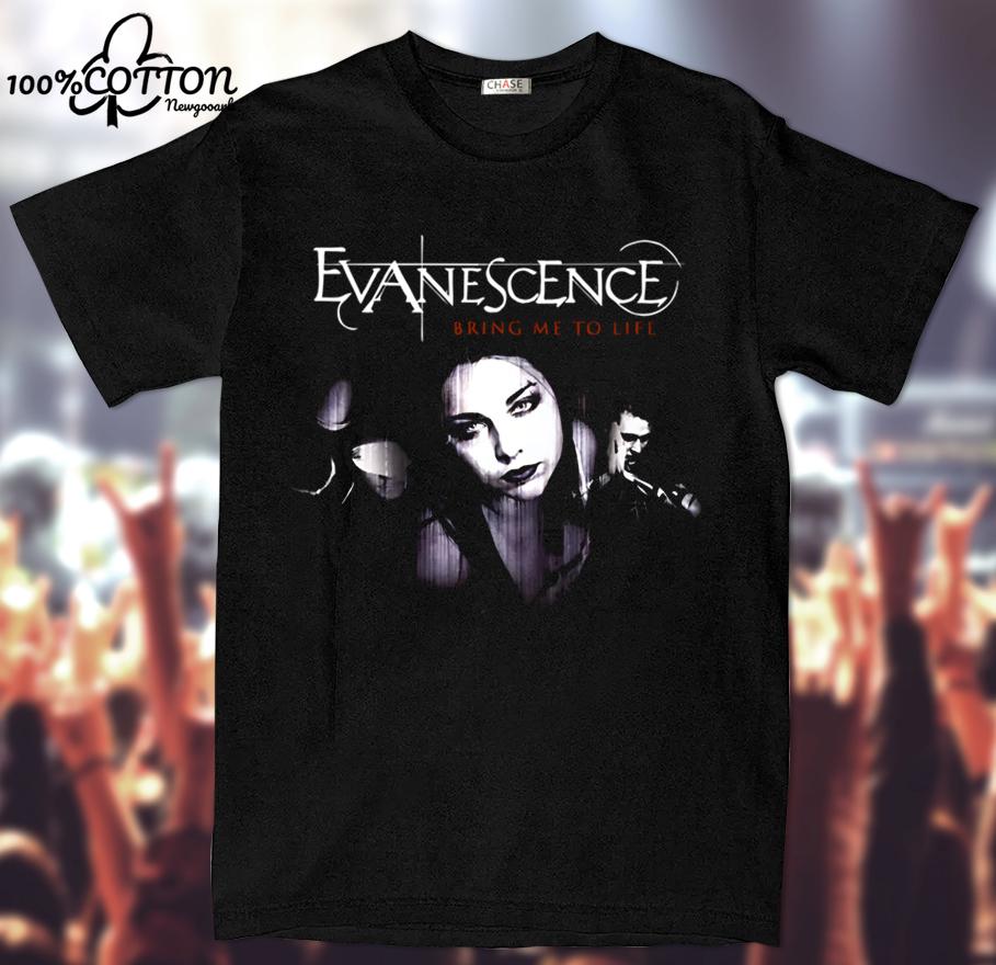 LE 2024 Herren T-Shirt Evanescence Bring Me To Life Taking Over Me My Immortal Going Under Unisex, grafische T-Shirts