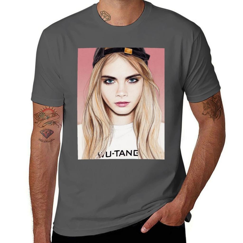 Cara Delevingne Tshirt Work Duty Casual Tshirt