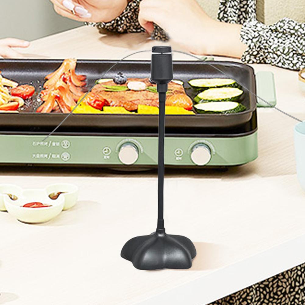 Fly Repeller Fan Portable Automatic Pest Control Fan Chemical-free Keep Flies Away Battery Powered Bugs Repellent Food Protector