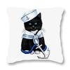 Home Decor Cute Kitten Patterns Pillow Covers for Decor Pattern Cushion Cover Suitable for Sofa Bedroom Car Pillow Cover