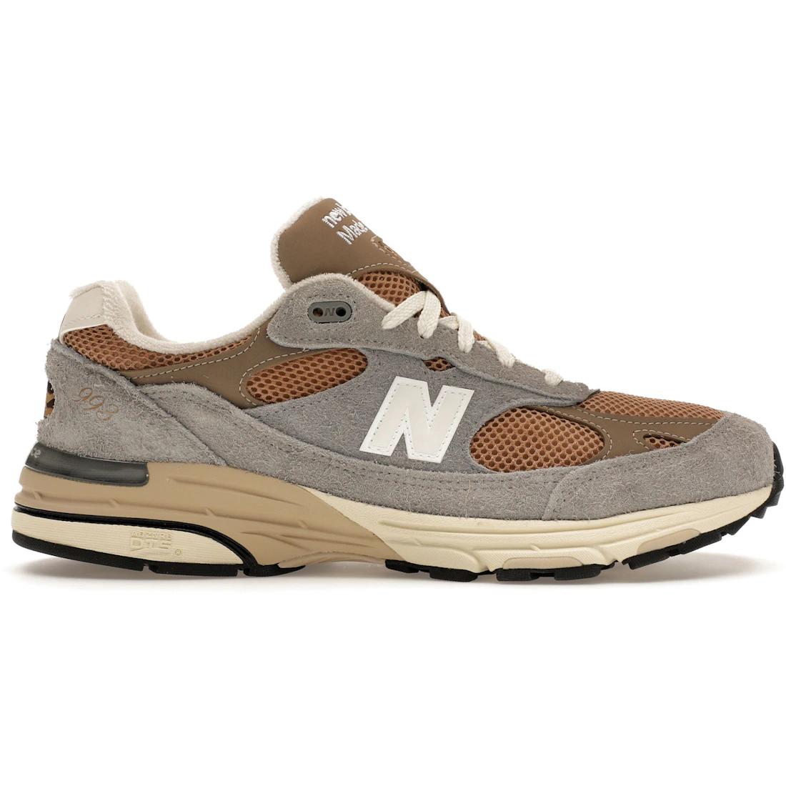 

Кроссовки New Balance 993 Teddy Santis MiUSA Sadow Grey Driftwood(U993GG) 38
