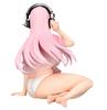 Super Sonico Figure Noodle Stopper Figure Super Sonico White Bikini Ver. Figure Official Merchandise