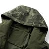European Size Hooded Tooling Jacket Men's New Loose Outdoor Camouflage Men's Top Coat