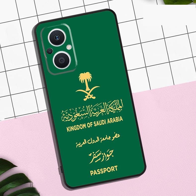 

Saudi Arabia Flag Case For OPPO Reno 13F 12F 11F 8T 7 8 10 11 12 13 Pro OPPO Find X8 X6 Pro X3 X5 Lite Cover OPPO Reno10 Pro
