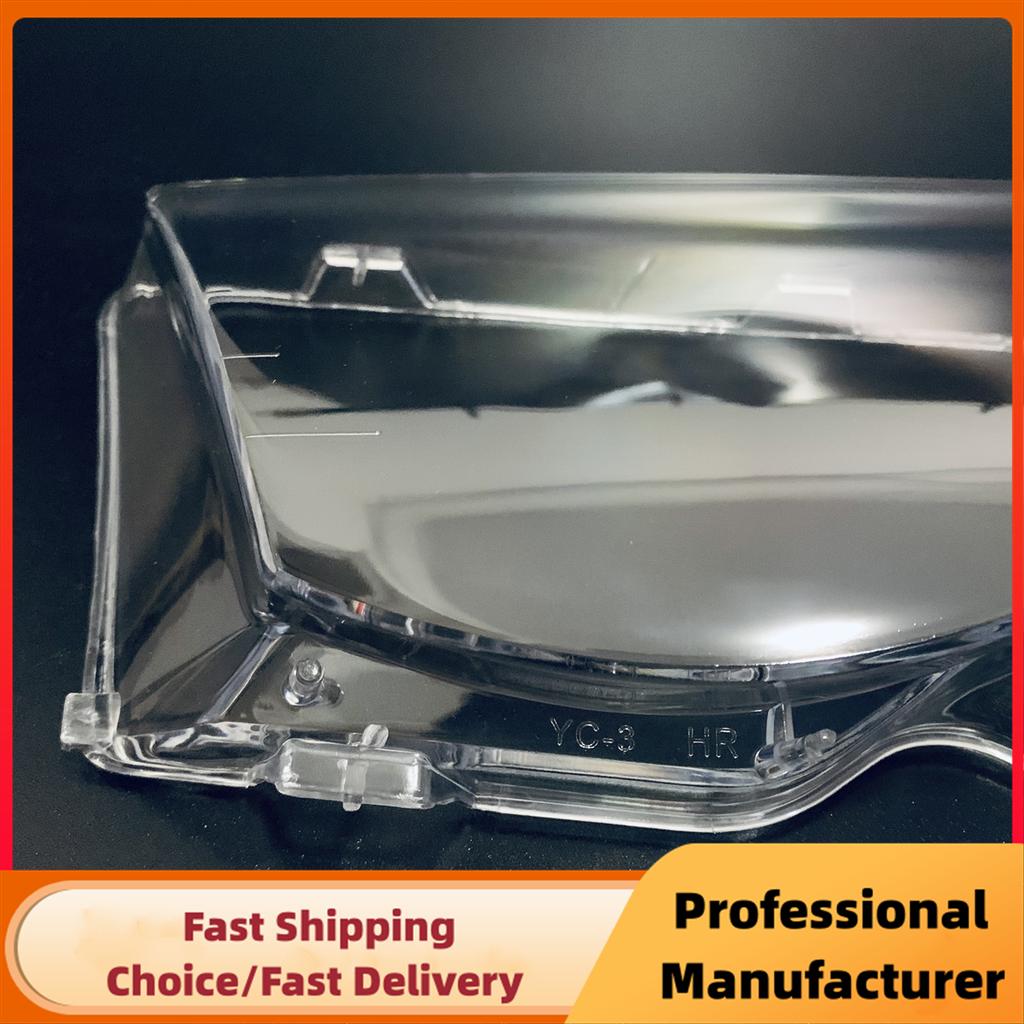 Für BMW E46 4-Türer 3er-Serie 1998-2001 1 Paar Scheinwerferlinsenabdeckung Autoscheinwerfer Helle Abdeckungen Klare Lampenschale