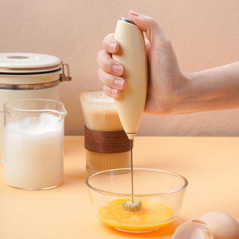 Mini Handheld Wireless Electric Milk Frother and Mixer