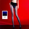Sexy Women 640 Pin Seamless Elastic Oil Glossy Shiny Sockings Thin Sheer See Through Tights Double Color Maid Shaping Pantyhose