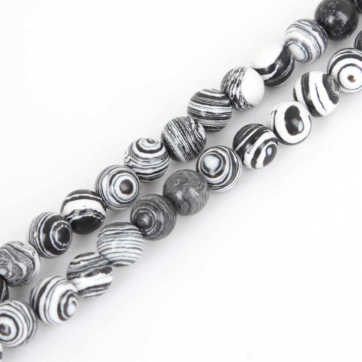 

Высококачественные бусины из малахитового камня, свободные распорные бусины 8 мм для изготовления ювелирных изделий 8mm 48pcs