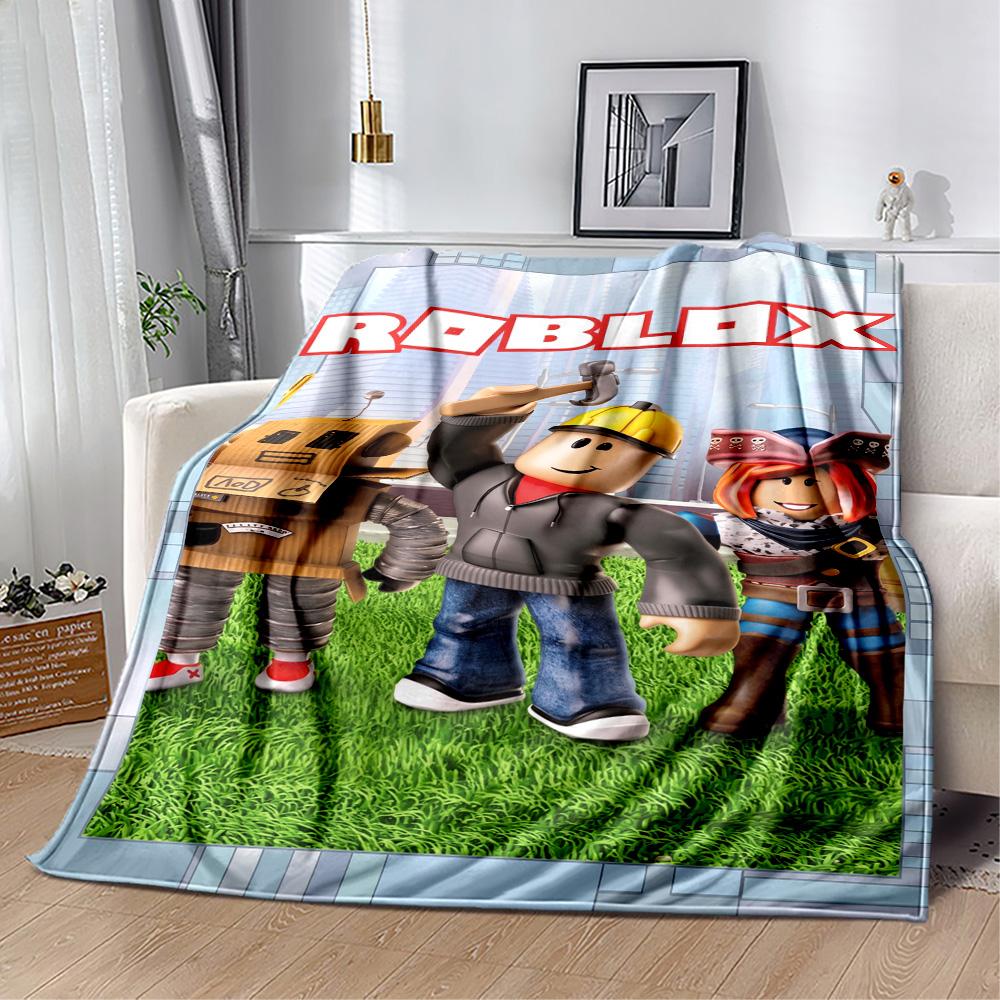 Roblox 180 Blanket Soft Warm Cozy Great for Couch Sofa Bed Four Seasons Universal Modern Style Unique Gift for Family and Friends Camping