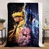 Anime Trio Power Clash Blanket Print Blanket Soft and Cozy Perfect for the Living Room Bed Sofa or a Nap,gift