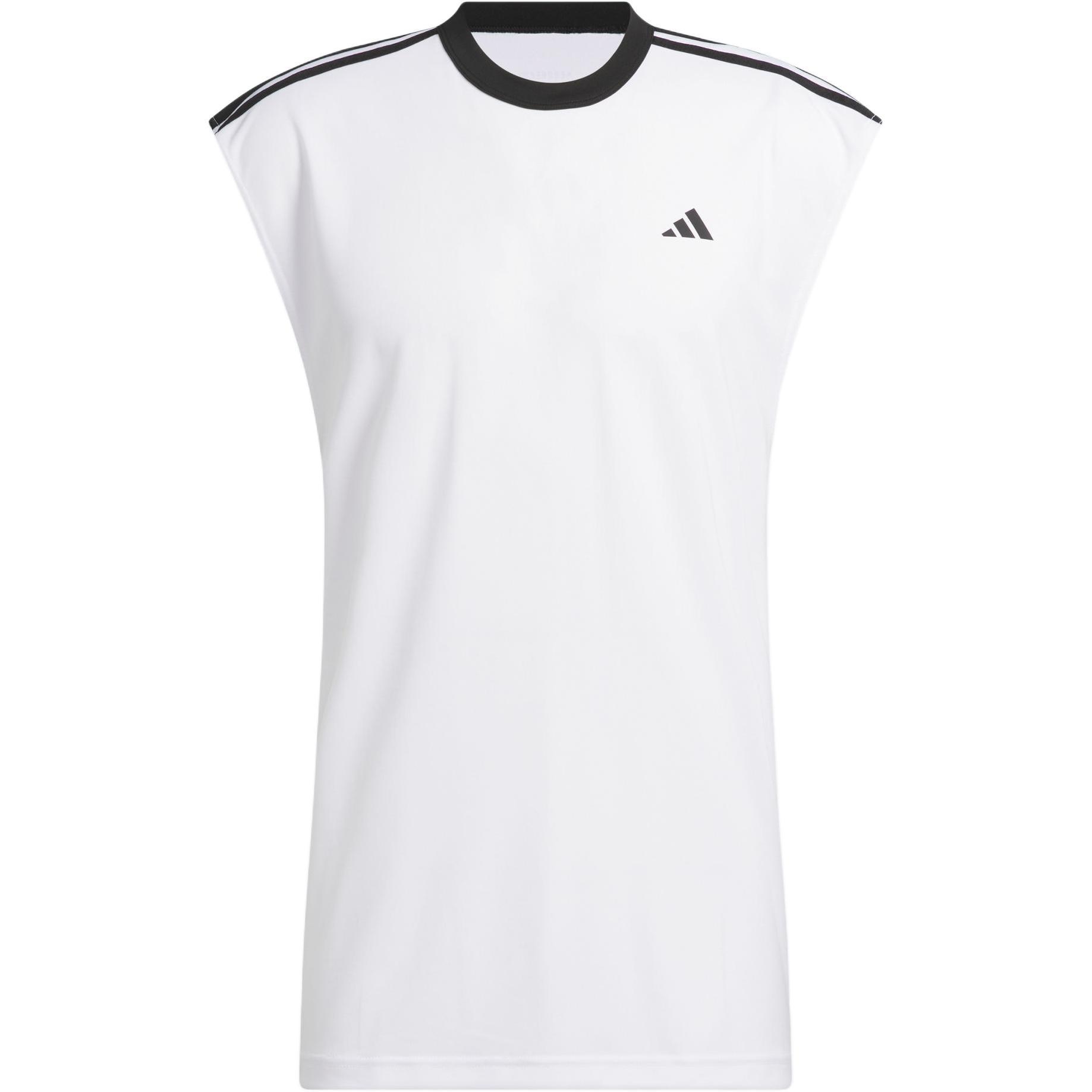 adidas Basketball All World Vest Asia Sizing White Black Men s JE9290 L