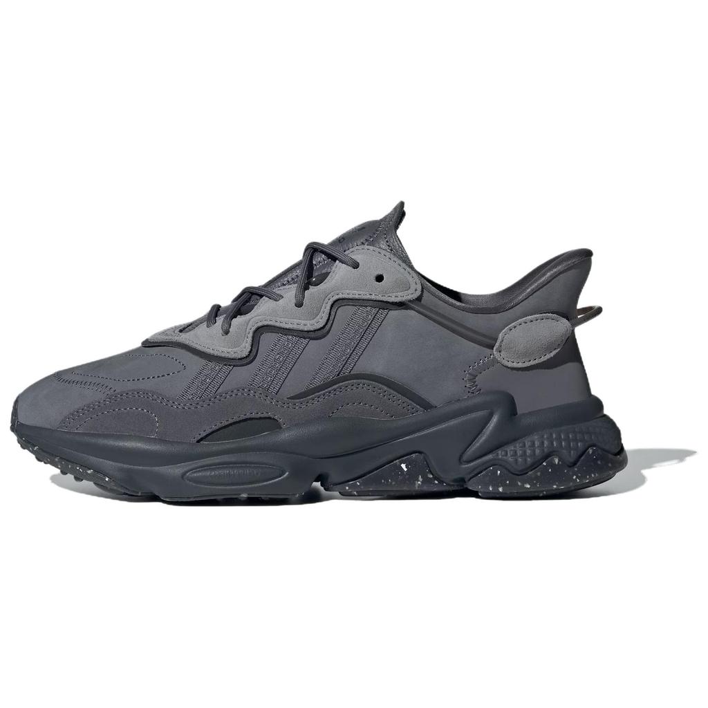 Adidas Originals Ozweego Comfortable Versatile Non-Slip Durable Low-Top Dad Shoes Unisex Sneakers Gray JH6520