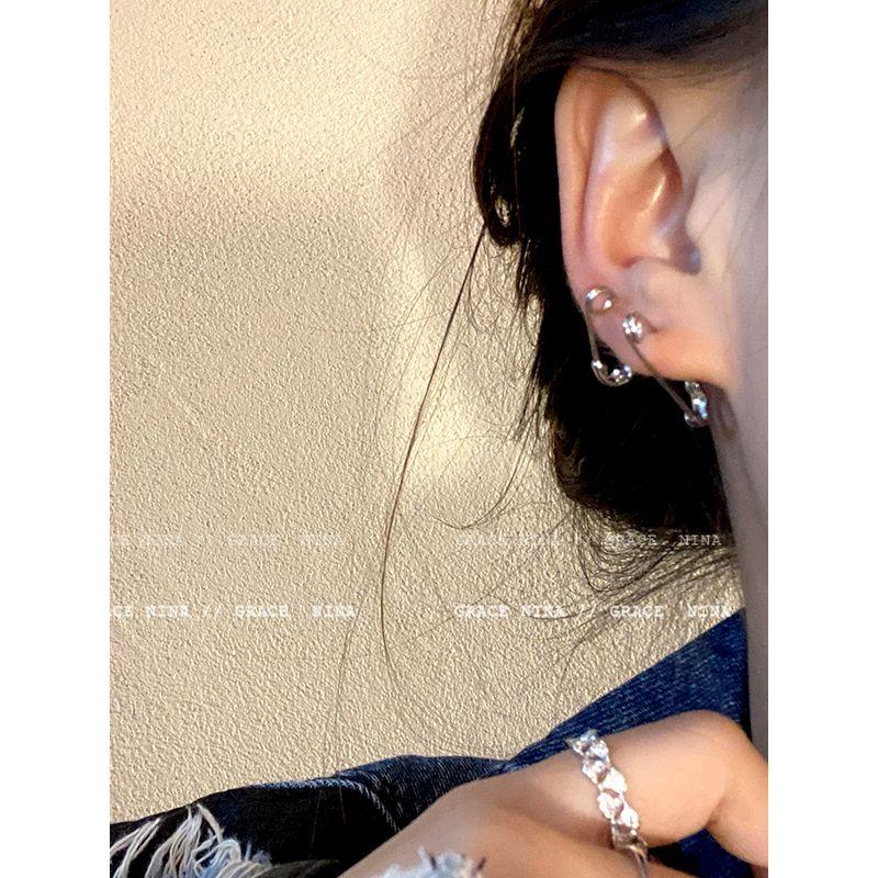 Niche Style Female Stud Earrings Sexy Fall and Winter Pin