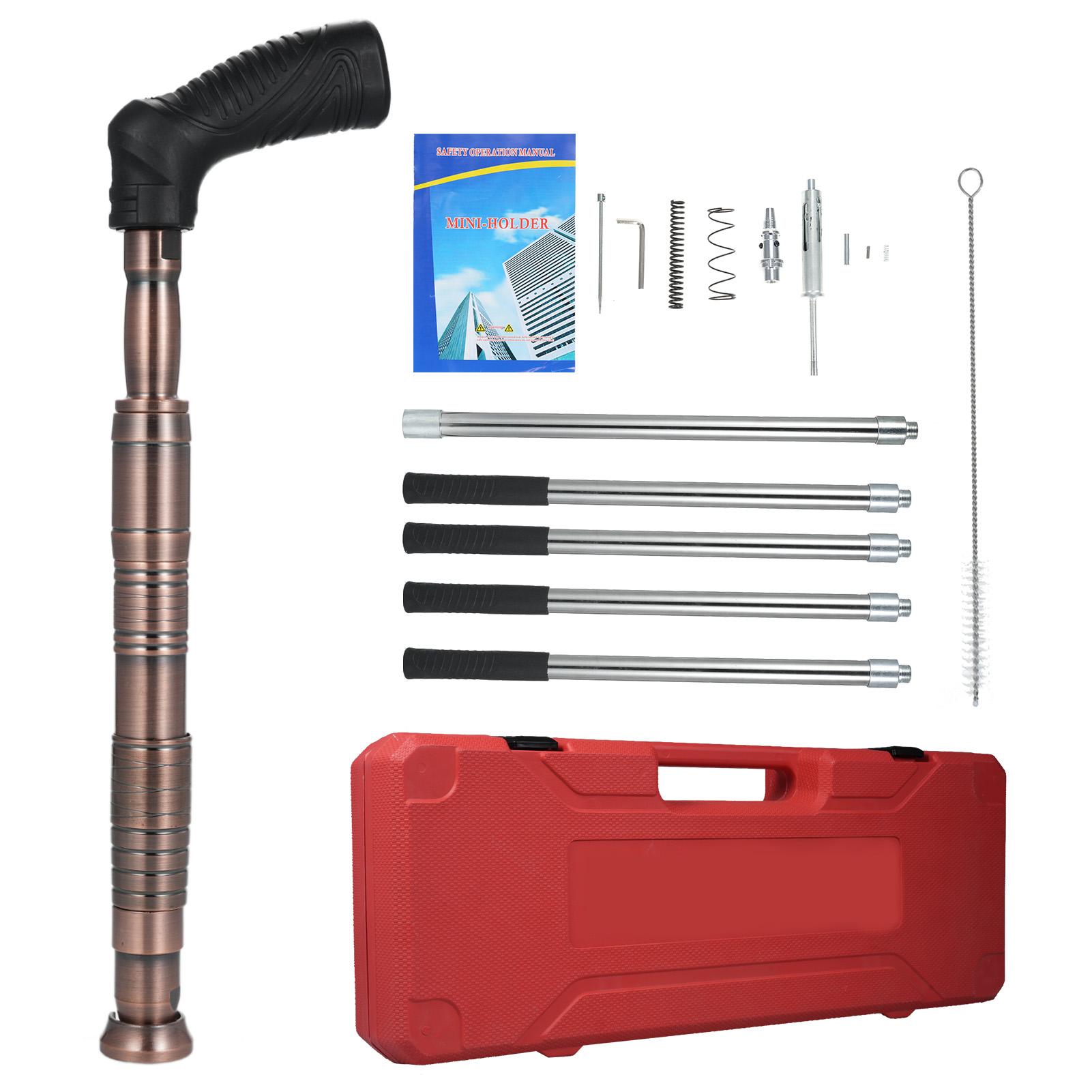 

Многофункциональный бесшумный инструмент двойного назначения для крепления гвоздей Наборы для стрельбы по бетону, 4 скорости красный черный