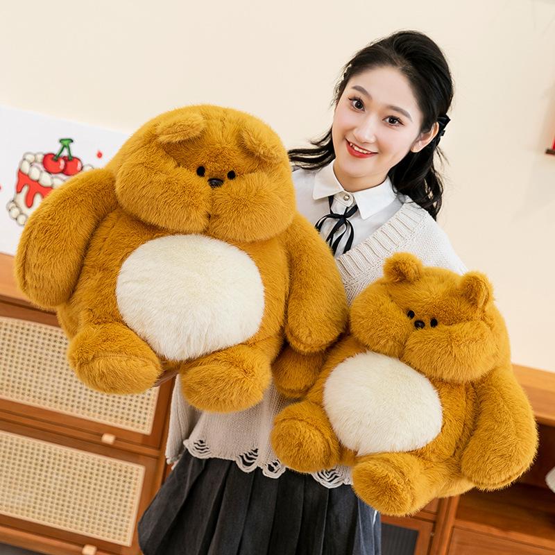 Snot Bear Xin'an Bear Pier Pier Bear Plush Toy Doll Girl Throw Pillow Rag Doll Birthday Gift