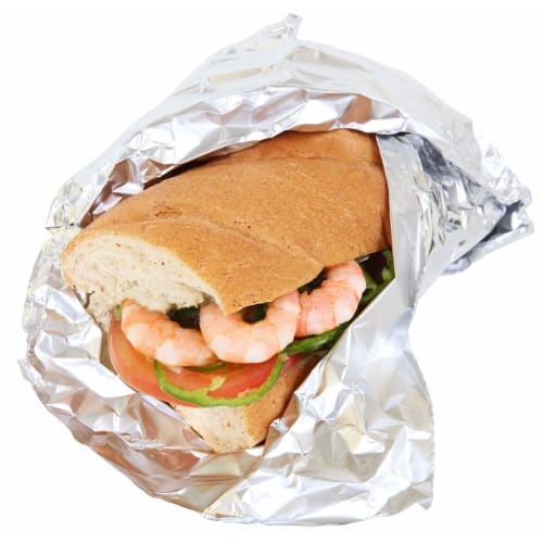 Alphamic Antibacterial Aluminum Foil, 25cm X 10m, with Antibacterial Properties On Both Sides