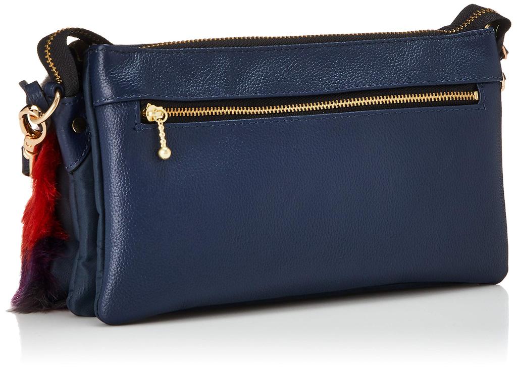 Кошелек Forna FS из смешаного меха, Сумка на плечо Фиолетовая, Женская,