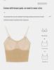 19 Momme Silk Crepe Camisole Wireless Bra: Wear As an Outer Layer or Base Vest for Women