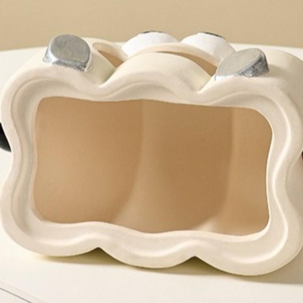 Cartoon Napkin Holder Ceramics Toilet Paper Box Cute Paper Container  Bedroom