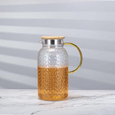Shinezone 1,9 l gehämmertes Glas Kaltwasserkrug