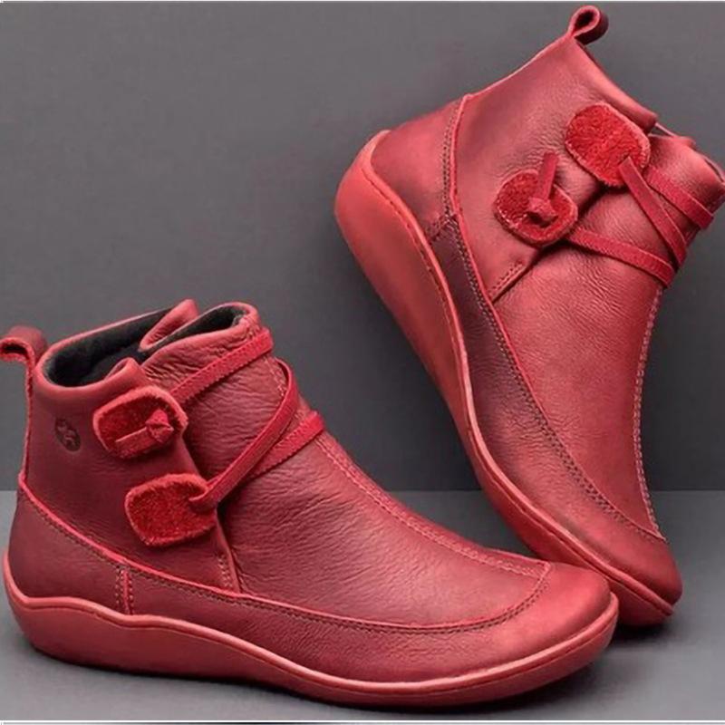 British Style Work Shoes Martin Boots Ladies Large Size Short Boots Women Fashion Casual Shoes Women Boots