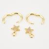S925 Sterling Silver Star and Moon Detachable Dangle Earrings - Exquisite Hot-Selling 2022 Design