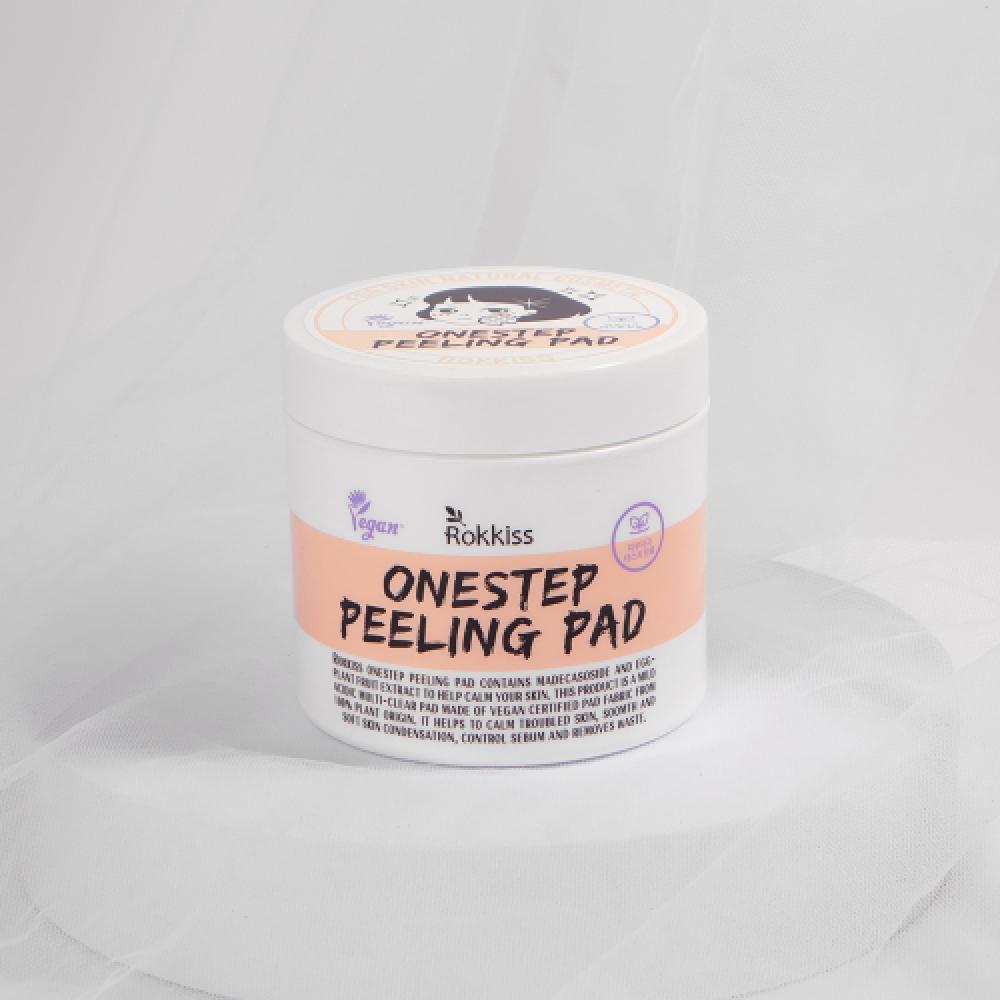 Rokkiss Mildly Acidic Scrub Towel Peeling Pad 70 Sheets 155 Ml 2