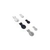 2 Pcs Plastic Cat Shape Wall Hook Self-adhesive Transparent Cat Hooks Waterproof Strong Load-bearing Cat Key Holder Backpack