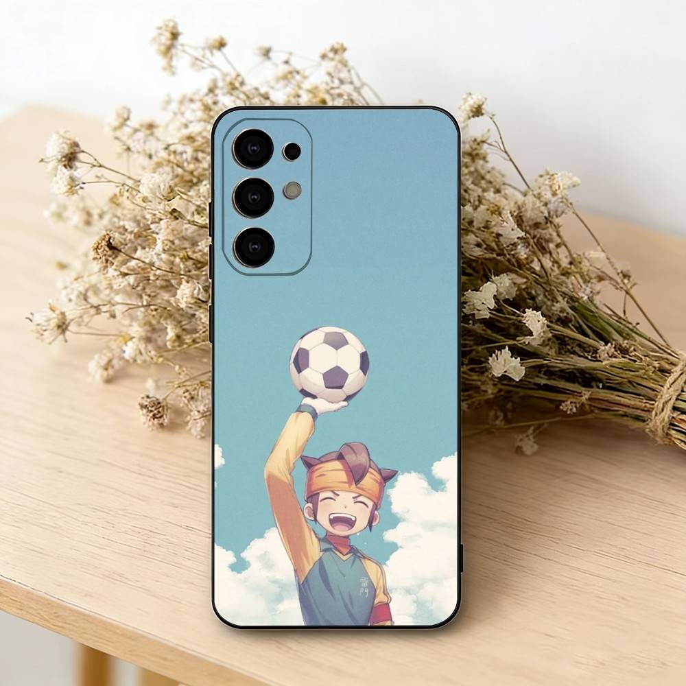 Inazumas Anime E-Eleven Phone Case For Samsung S25,S24,S21,S22,S23,S30,Ultra,S20,Plus,Fe,Lite,Note,10,Black Cover