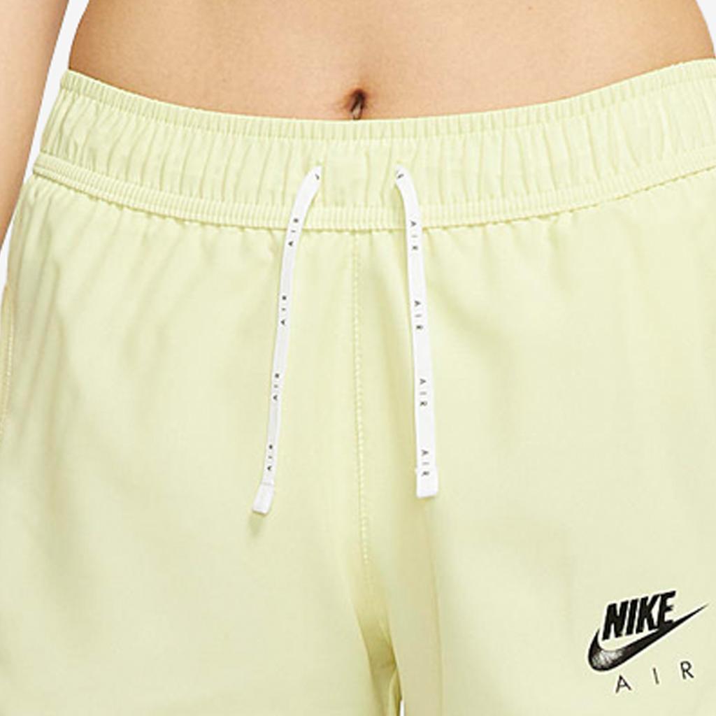 Nike Air Casual Sports Running Shorts Women Shorts Vibrant-Green Yellow CU3088-724