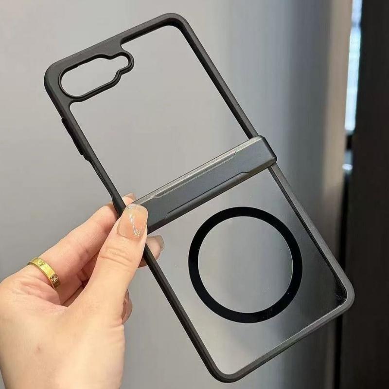 For Samsung Galaxy Z Fold 8 Ultra 7 6 5 4 For Magsafe Case Matte Transparent Hinge Folding Protection Magnetic Cover Fold7 Fold6
