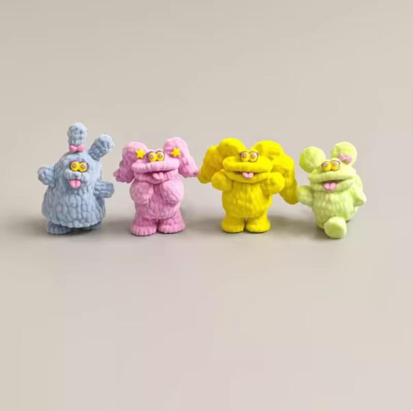 New In Stock Elephant Mole Little Monster Third Blind Box Cute Desktop Decoration Holiday Desktop Decoration Surprise Gift
