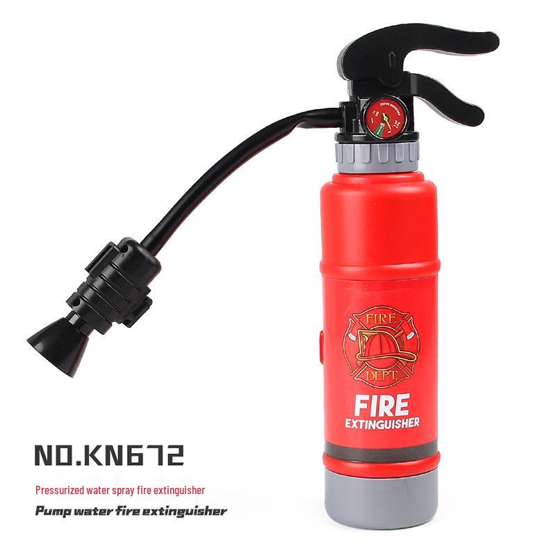 New Children's Inflatable Water Gun - Simulation Fire Extinguisher for Summer Fun