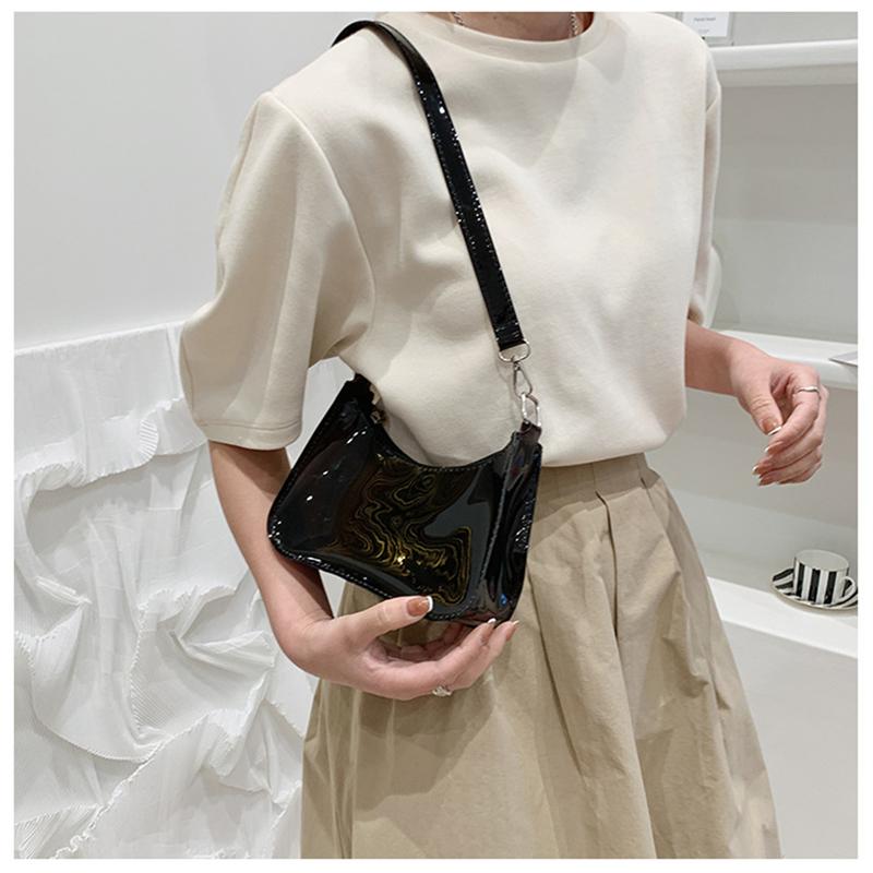 Borsa a tracolla alla moda da donna Borsa sotto ascella monospalla alla moda per celebrità di Internet