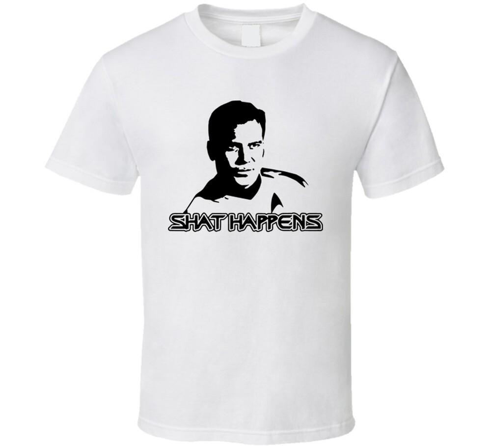 

Shat Happens Funny Star Trek T Shirt S