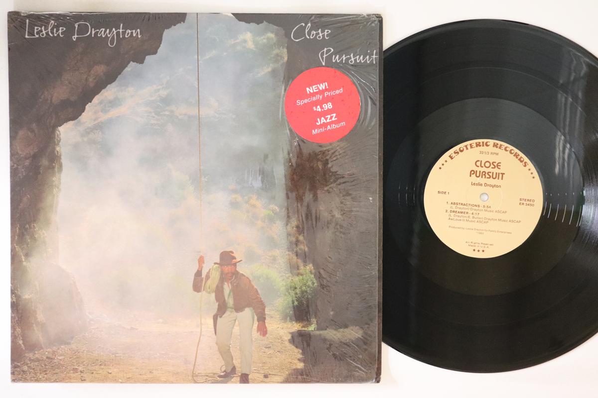 

LP Record LESLIE DRAYTON Close Pursuit ER3450 ESOTERIC 1983 US Jazz Used