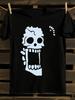 Anime-Inspired Skull Print T-Shirt Mens Tshirt Womens Tshirts with Letters Print Short Sleeves T-Shirt Casual Street Tee Shirt Top