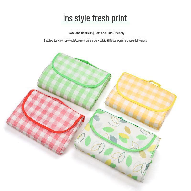 Waterproof Thickened Picnic & Camping Mat - Moisture-Proof, Portable, Folding Ground Cloth