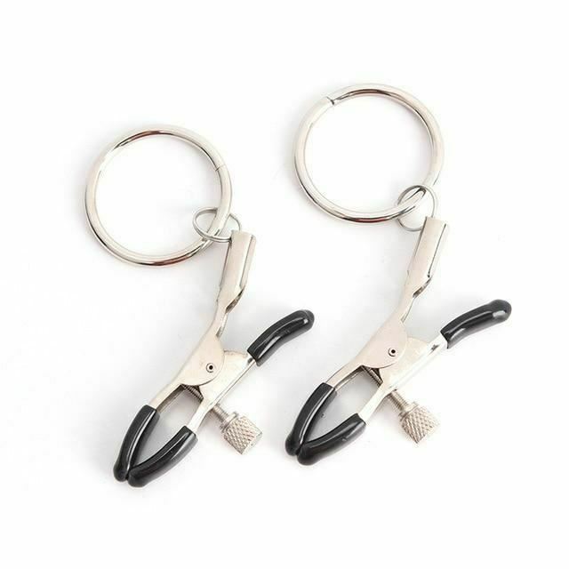 Nipple Clamps  Slave Accessories  Kink Fetish Nipple & Clitoral Toys