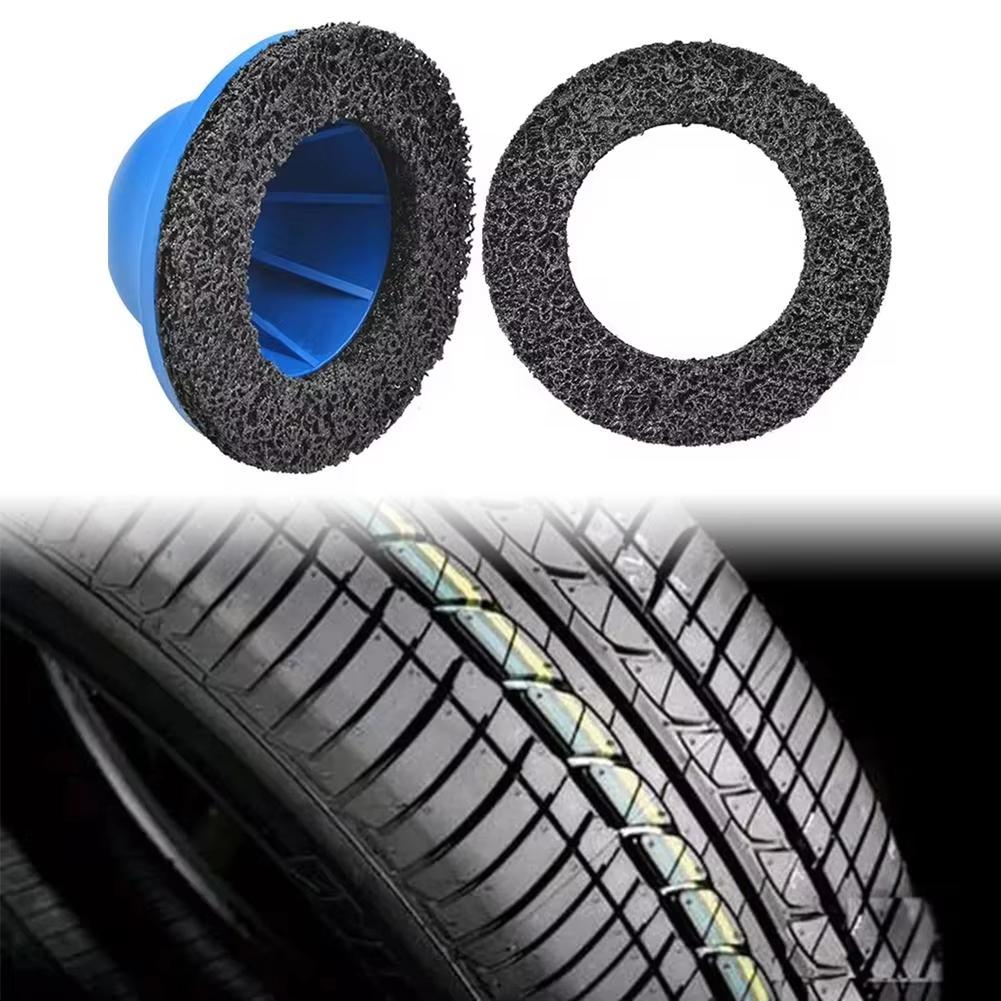 Wheel Hub Brush Cleaning Rotor Wheel Hub Grinder Rust Grinding / Cleaning Rotor / Rim Surface for Cordless/ Air Drill