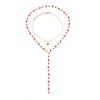 Copper Y-shaped Cherry Necklace Gold Women Long Necklace Creative Clavicle Chain  Girls